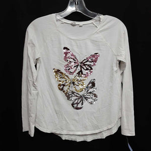 Reverse Sequin Butterfly Top