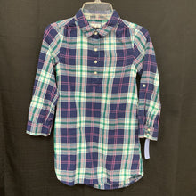 Load image into Gallery viewer, Plaid Button Down Dress
