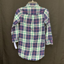 Load image into Gallery viewer, Plaid Button Down Dress
