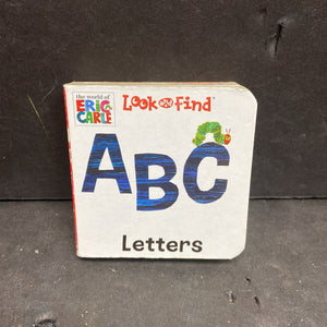 ABC Letters (Eric Carle) -look & find board