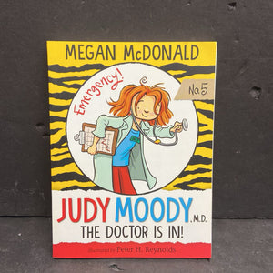 Judy Moody, M.D. The Doctor is In! (Megan McDonald) (New Cover) -series paperback