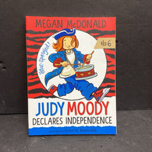 Load image into Gallery viewer, Judy Moody Declares Independence (Megan McDonald) -series paperback
