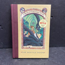 Load image into Gallery viewer, The Reptile Room (Series of Unfortunate Events) (Lemony Snicket) -series hardcover
