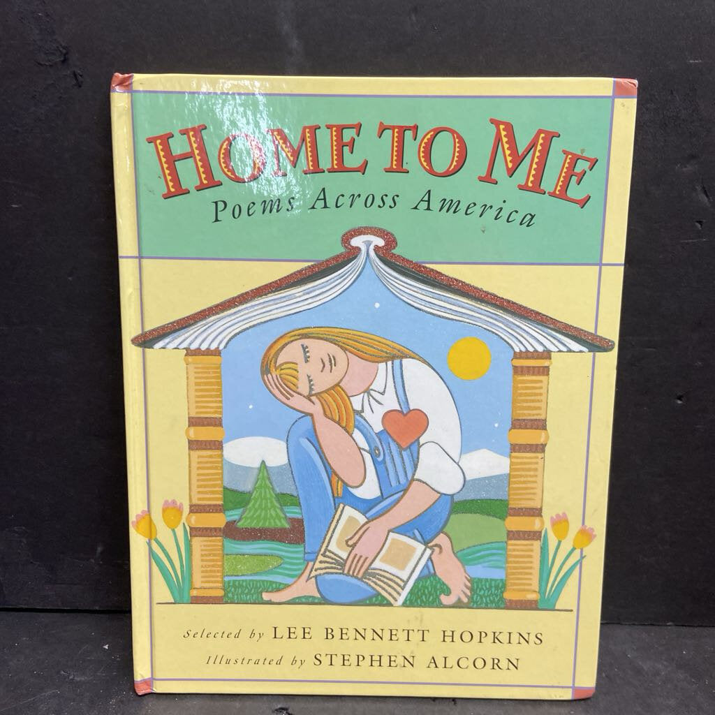 Home to Me: Poems Across America (Lee Bennett Hopkins) -poetry hardcover