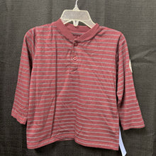 Load image into Gallery viewer, Striped Button T-Shirt
