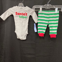 Load image into Gallery viewer, 2pc &quot;Santa&#39;s...&quot;Christmas Outfit
