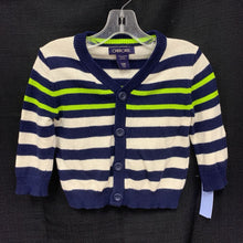 Load image into Gallery viewer, Striped Button Front Sweater
