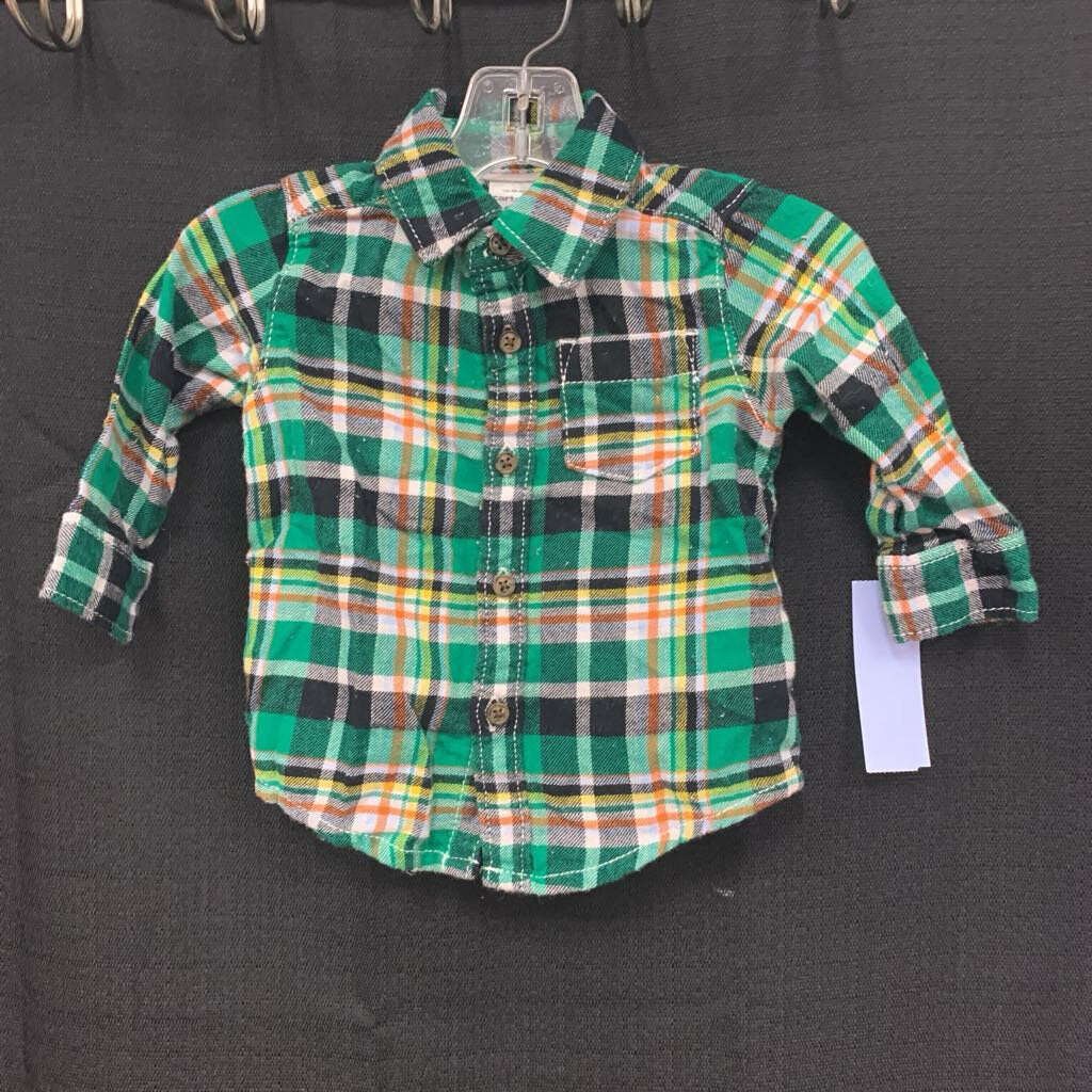Plaid Button Down Shirt