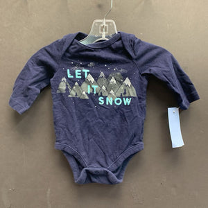 "Let It Snow" Onesie