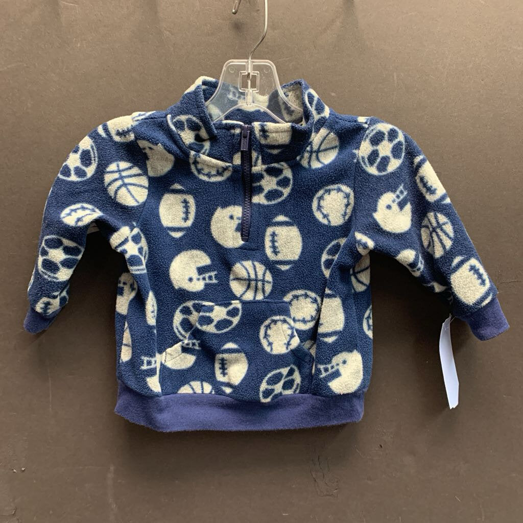 Half-Zip Sports Sweater