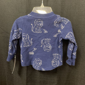 Lion Button Pocket T-Shirt