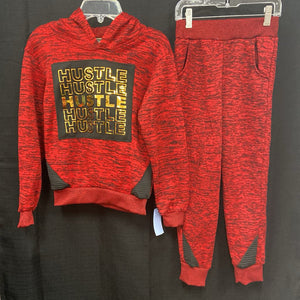 2pc "Hustle" Sweat Suit