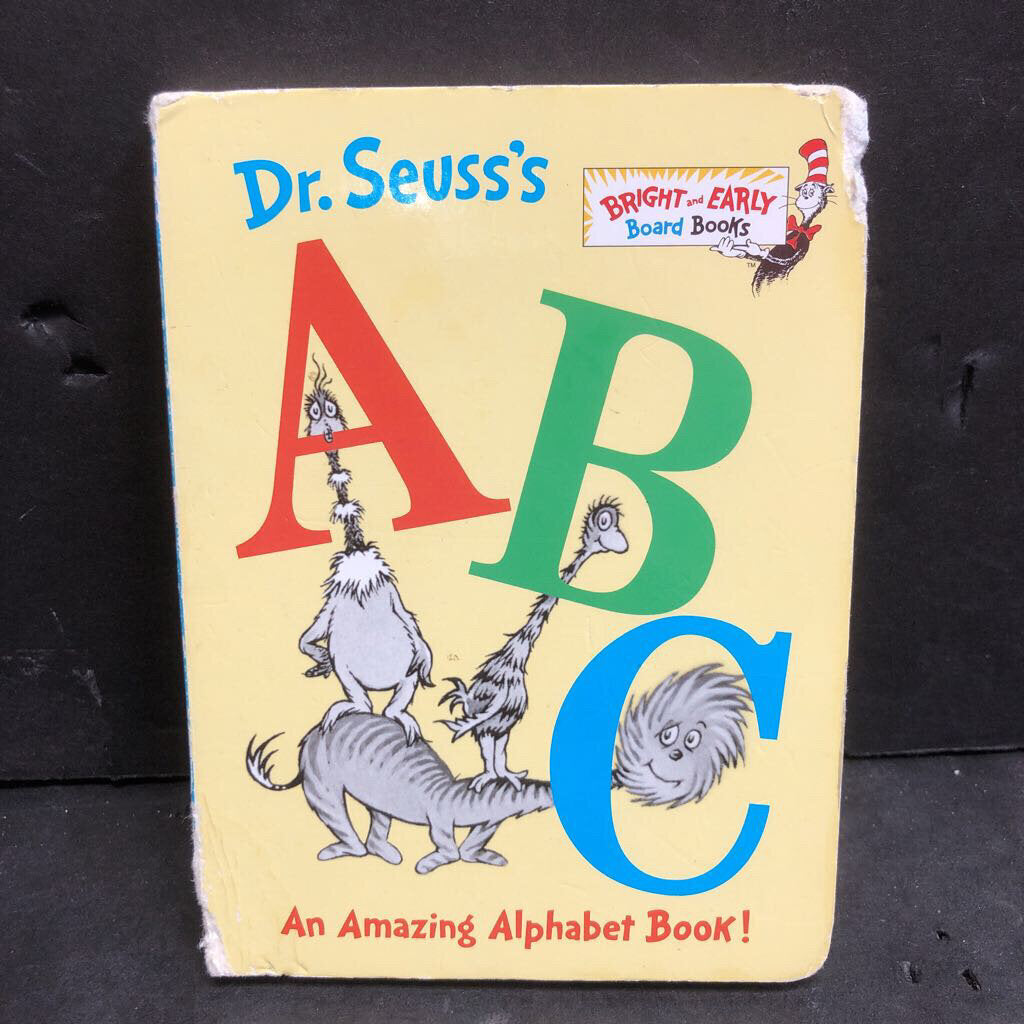 Dr. Seuss's ABC: An Amazing Alphabet Book (Blue Cover) -dr. seuss board