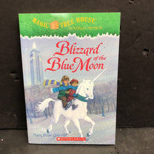 Load image into Gallery viewer, Blizzard of the Blue Moon (Magic Tree House) (Mary Pope Osborne) -series paperback
