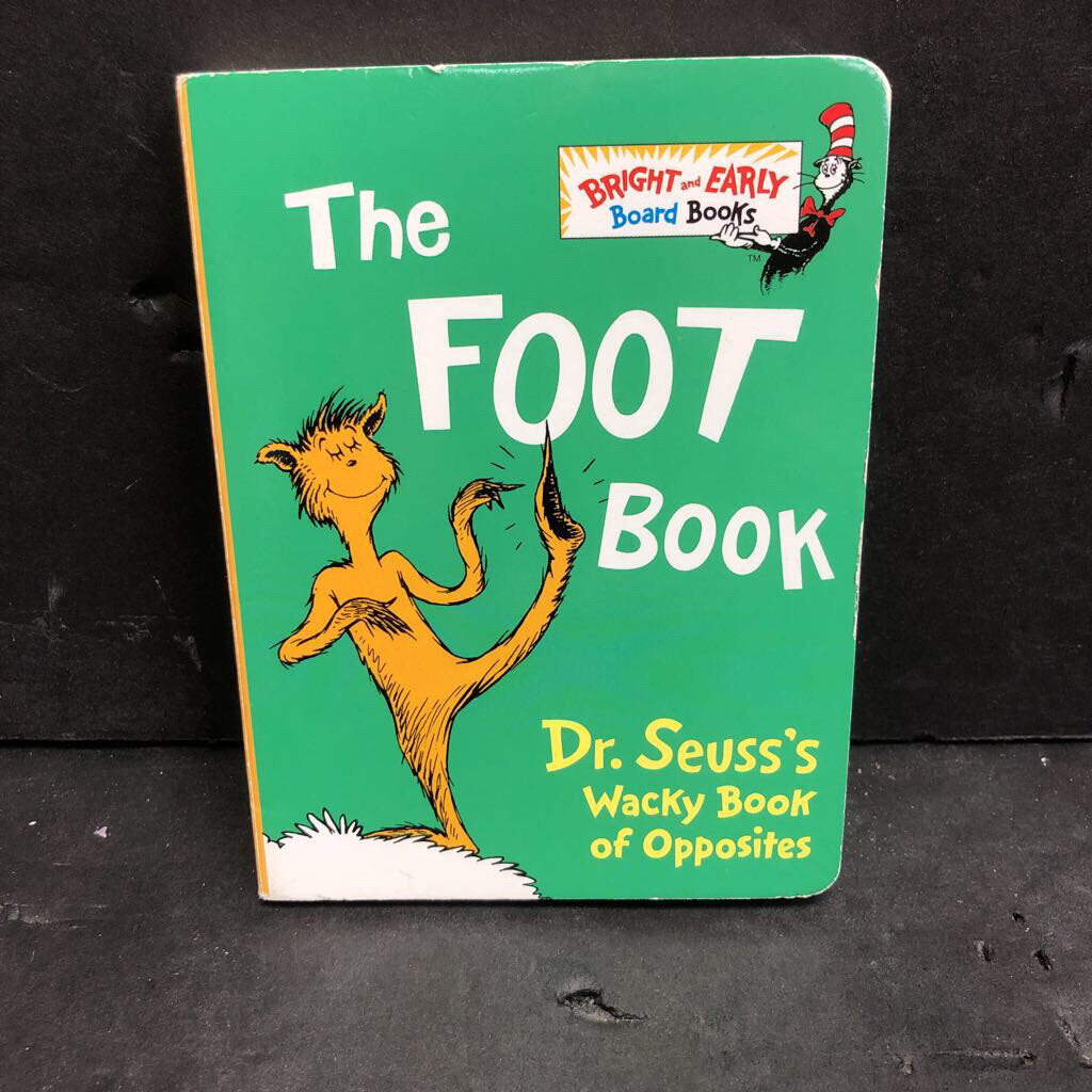 The Foot Book -dr. seuss board