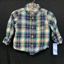 Load image into Gallery viewer, Plaid Button Down Shirt
