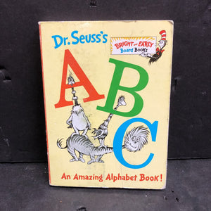 Dr. Seuss's ABC -dr. seuss board