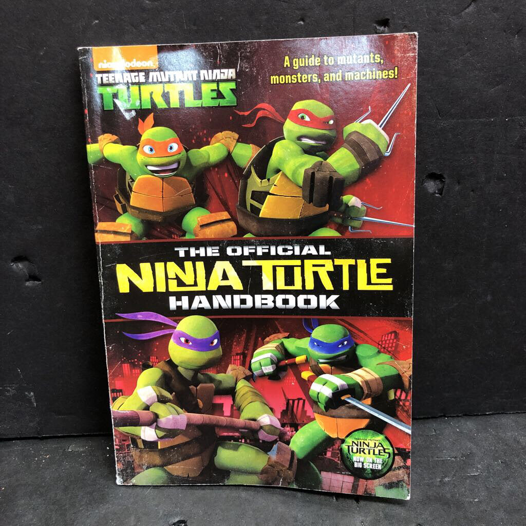 The Official Ninja Turtle Handbook (TMNT) -character paperback