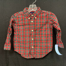 Load image into Gallery viewer, Plaid Button Down Shirt
