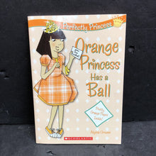 Load image into Gallery viewer, Orange Princess Has a Ball (Perfectly Princess) (Alyssa Crowne) -series paperback

