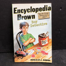 Load image into Gallery viewer, Encyclopedia Brown, Boy Detective (Encyclopedia Brown) (Donald J. Sobol) -series paperback
