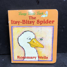 Load image into Gallery viewer, The Itsy-Bitsy Spider (Rosemary Wells) -board
