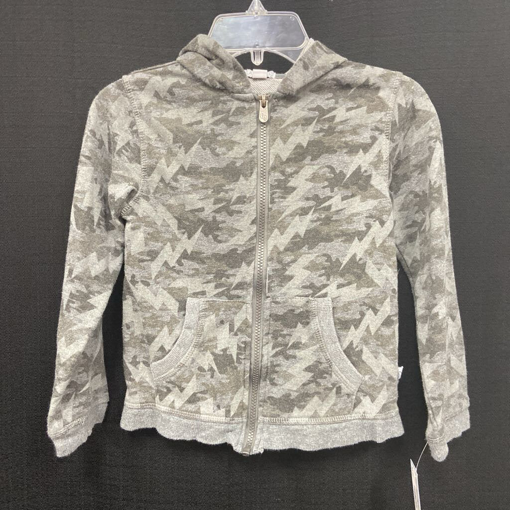 Hooded Zip Sweatshirt