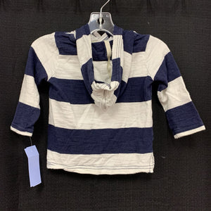 Hooded Button T-Shirt