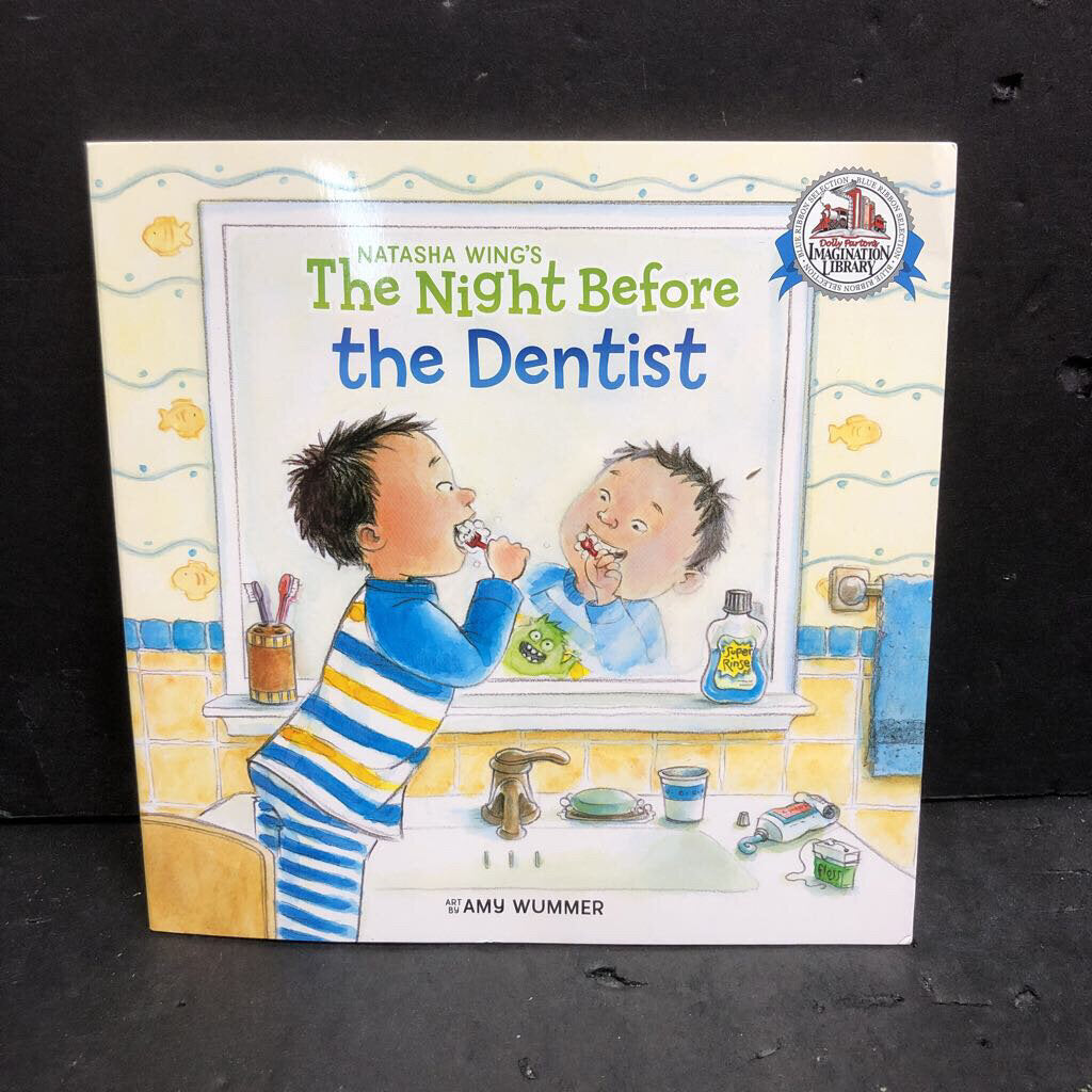 The Night Before the Dentist (Natasha Wing) -paperback