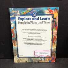 Load image into Gallery viewer, Explore and Learn Vol 4: People in Place and Time (Southwestern) (Notable Event; Notable Place) -educational hardcover
