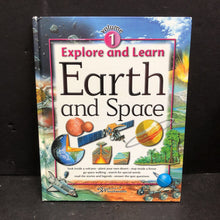 Load image into Gallery viewer, Explore and Learn Vol 1: Earth and Space (Southwestern) (Environment/Outer Space) -educational hardcover
