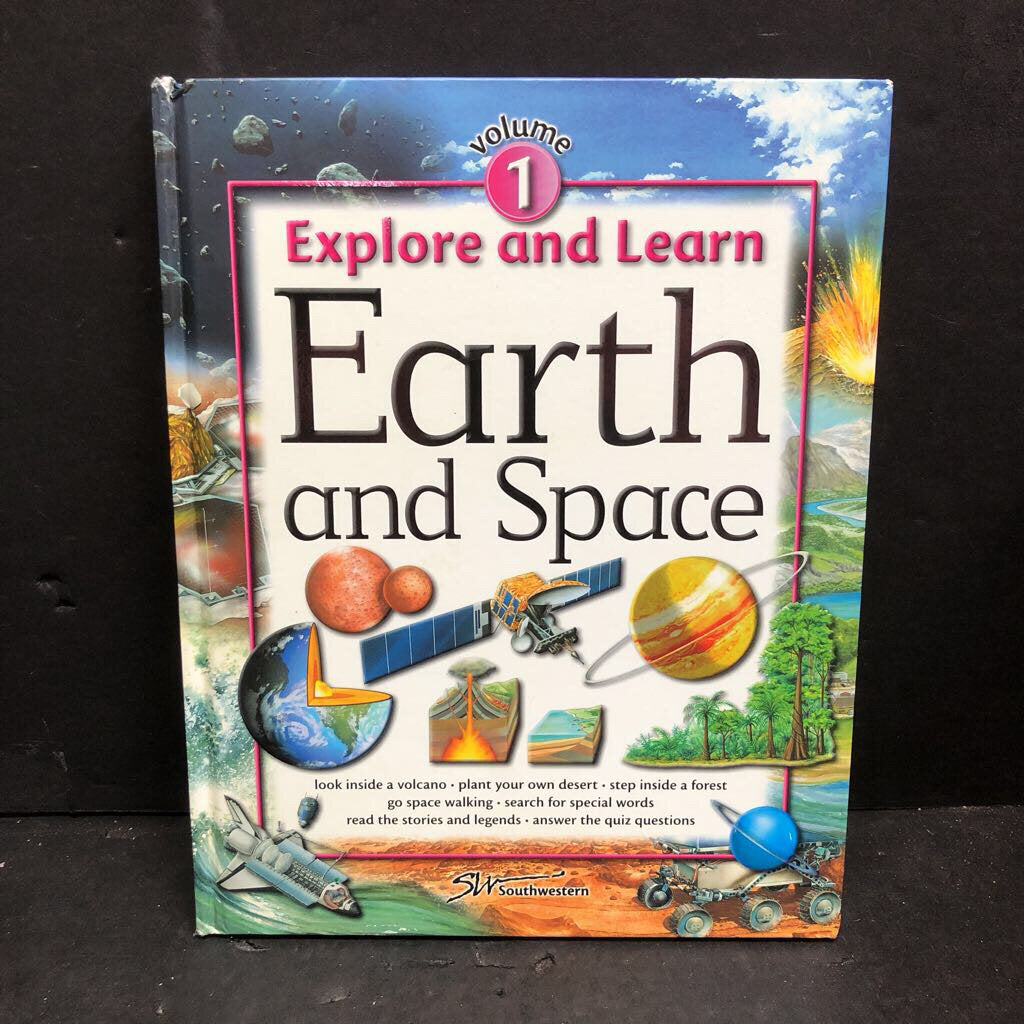 Explore and Learn Vol 1: Earth and Space (Southwestern) (Environment/Outer Space) -educational hardcover