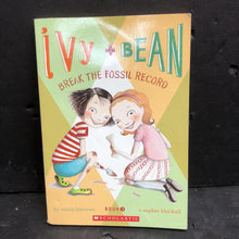 Load image into Gallery viewer, Ivy + Bean Break the Fossil Record (Annie Barrows) (Scholastic Cover) -series paperback

