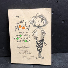Load image into Gallery viewer, Judy Moody Was In a Mood, Not a Good Mood. A Bad Mood (Megan McDonald) (Old Cover) -series paperback
