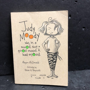 Judy Moody Was In a Mood, Not a Good Mood. A Bad Mood (Megan McDonald) (Old Cover) -series paperback