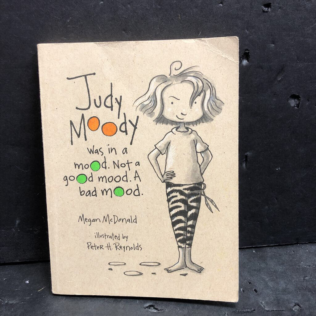 Judy Moody Was In a Mood, Not a Good Mood. A Bad Mood (Megan McDonald) (Old Cover) -series paperback