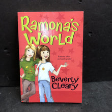 Load image into Gallery viewer, Ramona's World (Beverly Cleary) -series paperback
