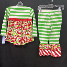 Load image into Gallery viewer, 2pc Striped Ruffle Outfit
