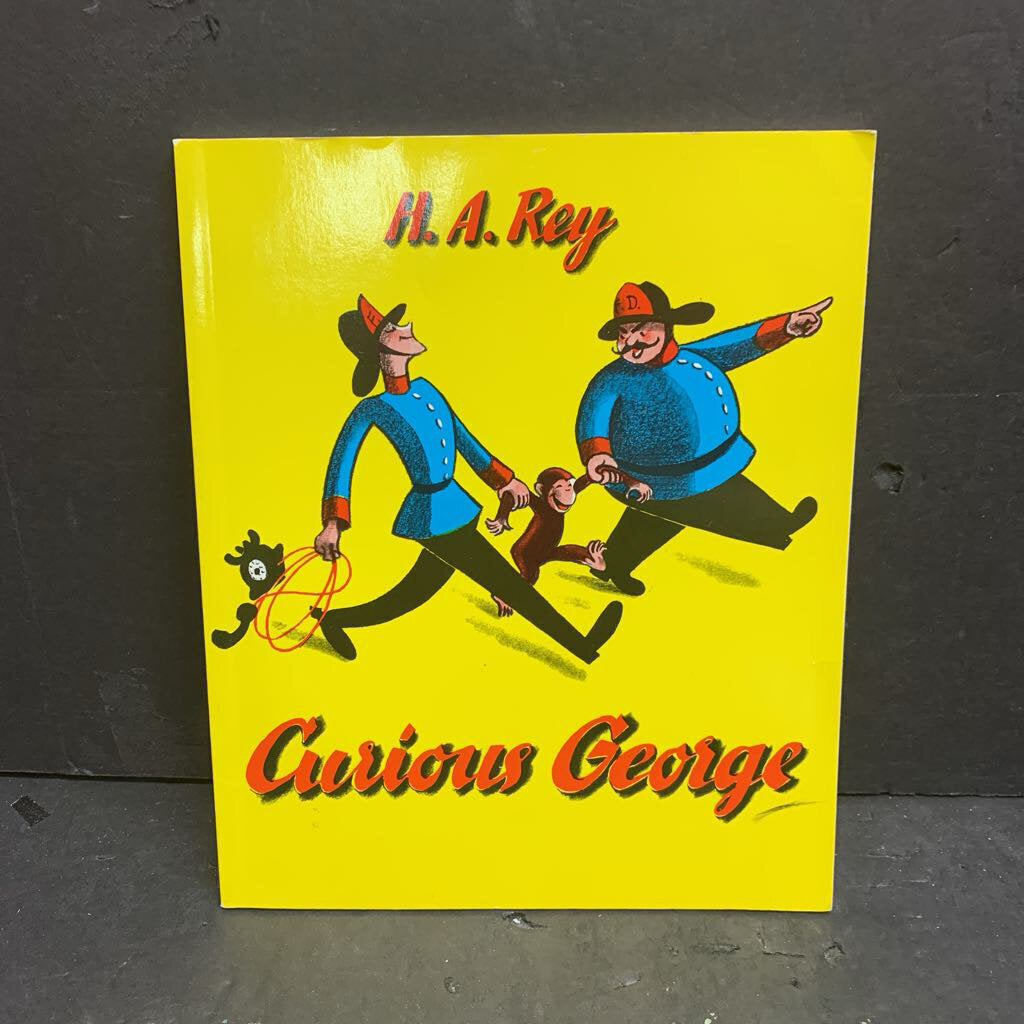 Curious George (H.A. Rey) -character paperback