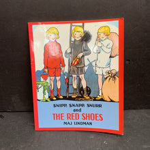 Load image into Gallery viewer, Snipp, Snapp, Snurr and the Red Shoes (Maj Lindman) -paperback
