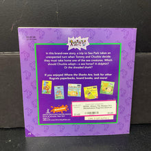Load image into Gallery viewer, Where The Sharks Are (Nickelodeon Rugrats) (Duncan Maxfield) -character paperback
