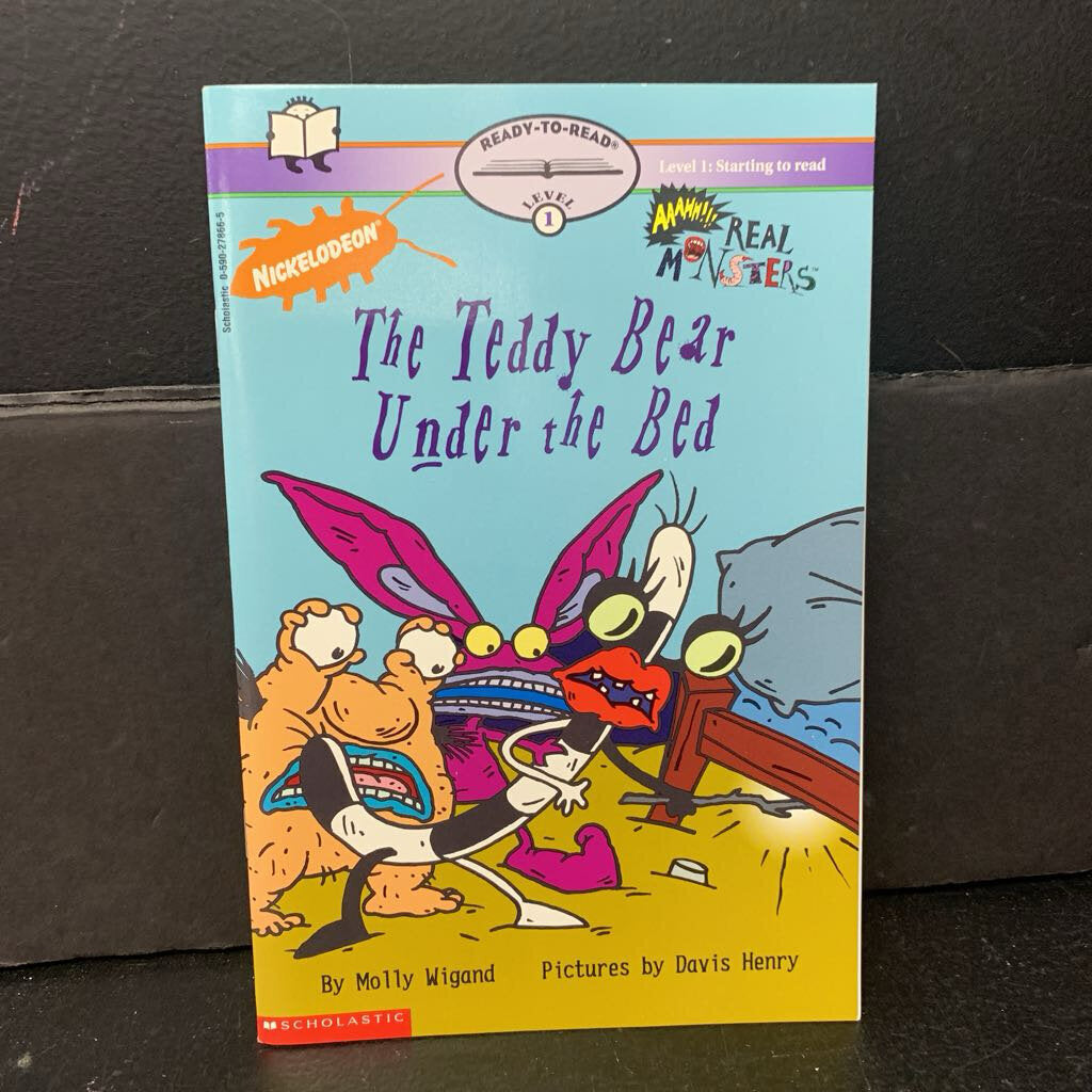 ahh real monsters book The Teddy Bear Under The Bed (Real Monsters)