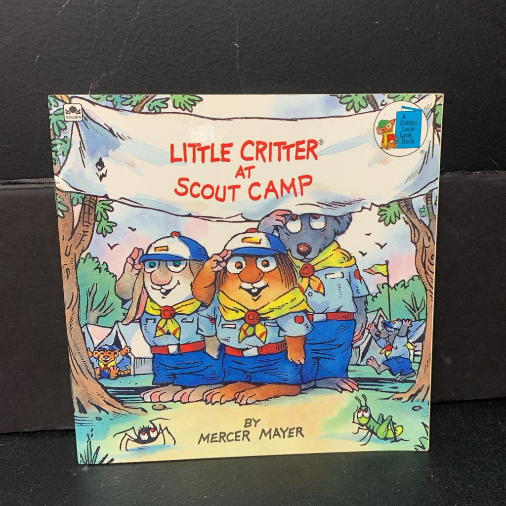 Little Critter at Scout Camp (Mercer Mayer) -character paperback
