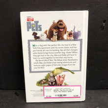 Load image into Gallery viewer, The Secret Life of Pets: The Deluxe Junior Novelization (David Lewman) -chapter novelization hardcover
