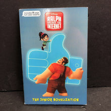 Load image into Gallery viewer, Ralph Breaks the Internet: The Junior Novelization (Disney) -character chapter novelization paperback
