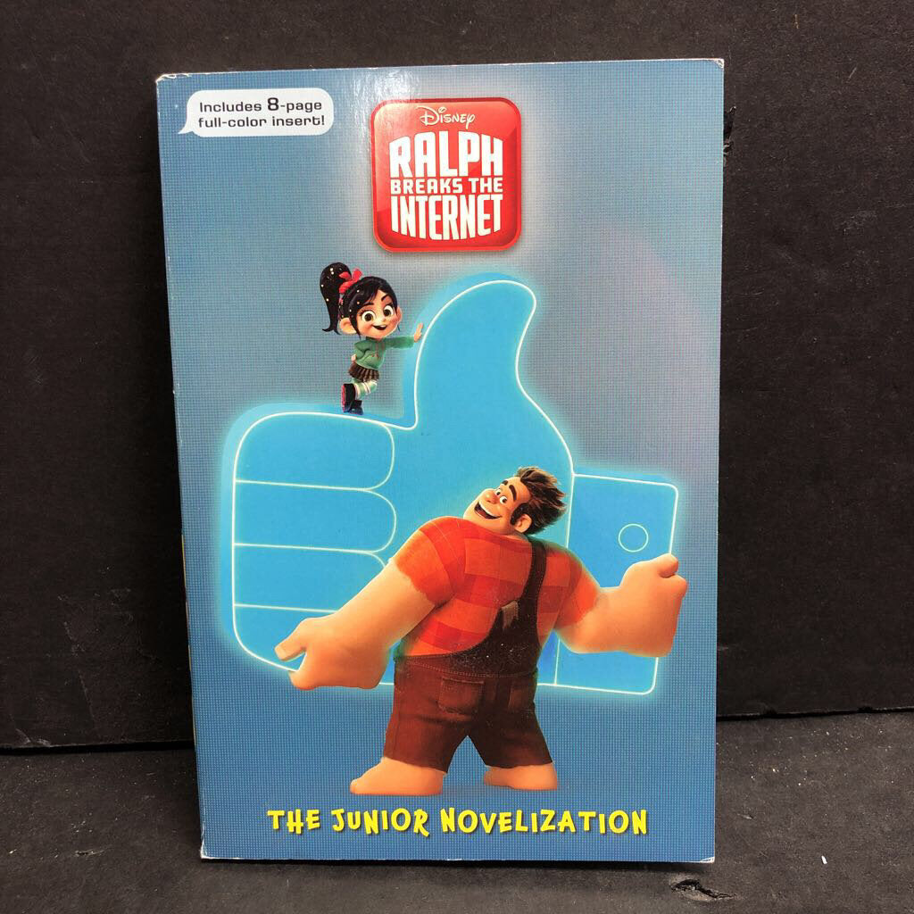 Ralph Breaks the Internet: The Junior Novelization (Disney) -character chapter novelization paperback