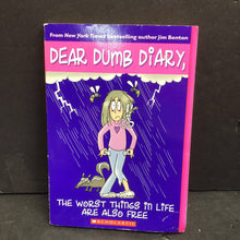 Load image into Gallery viewer, The Worst Things in Life Are Also Free (Dear Dumb Diary) (Jim Benton) -series paperback

