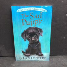 Load image into Gallery viewer, The Sad Puppy (Pet Rescue Adventures) (Holly Webb) -series paperback
