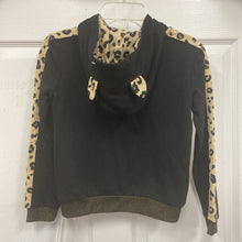Load image into Gallery viewer, Cat Hooded Zip Sweatshirt
