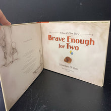 Load image into Gallery viewer, Brave Enough for Two (Hoot &amp; Olive) (Jonathan D. Voss) -hardcover
